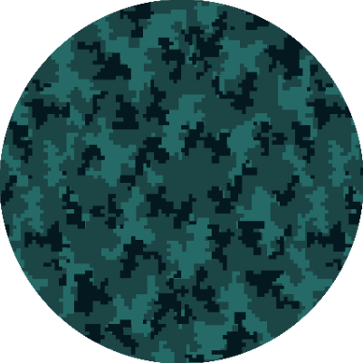 Devo Gaming Floorpad - Green Camo