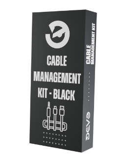 Devo Repair - Cable Management Kit - Black / White
