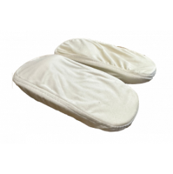 Devo Comfort - Armrest Pads For chairs - White