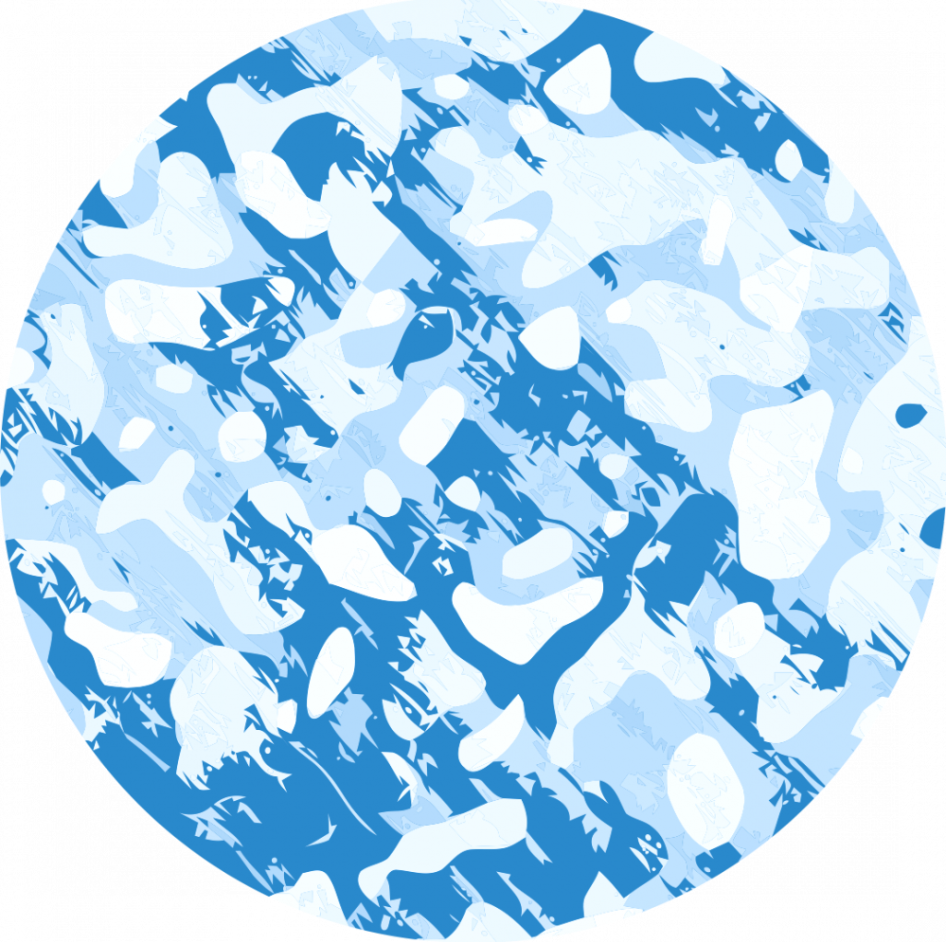 Devo Gaming Floorpad - White Camo